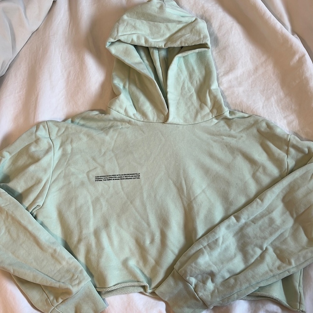 cropped hoodie